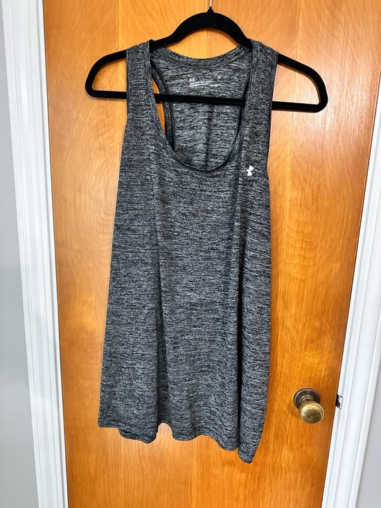 Under Armour Tops - Under Armour Gray Heather Performance Racerback Tank
